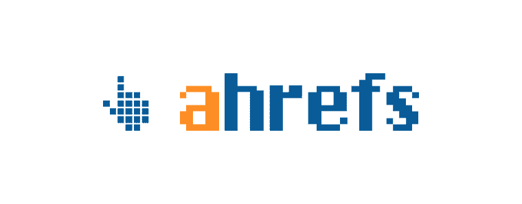 ahrefs logo with 