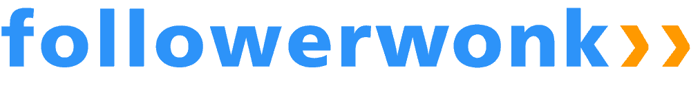 followerwonk logo in blue on a white background