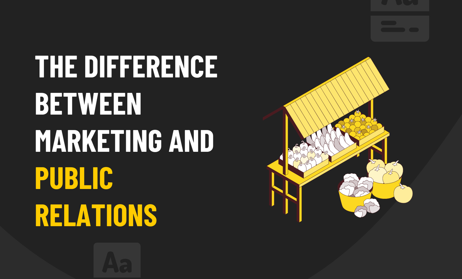 The Difference Between Marketing and Public Relations