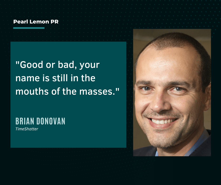 Brian Donovan from TimeShatter
