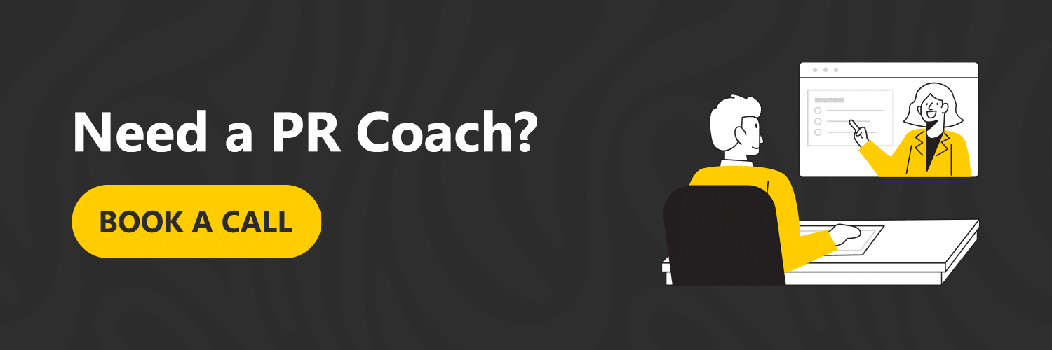 Need a PR Coach Need a PR Coach
